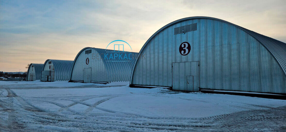 12 зернохранилищ на 20 000 м²